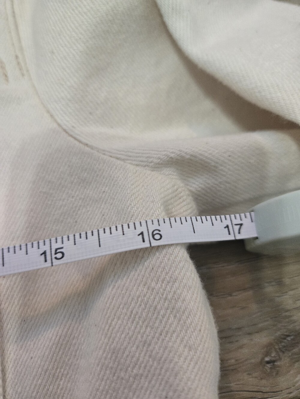 Everlane Denim "Chore Jacket" In Bone, XS - Picture 10 of 15